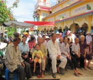 BAN ĐẠI DIỆN HỘI THÁNH TẠI TP. HCM CỨU TRỢ ĐỒNG BÀO TẠI XÃ THẠNH AN HUYỆN CẦN GIỜ
