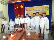 HỘI THÁNH ĐI CHÚC XUÂN VÀ TIẾP CÁC PHÁI ĐOÀN ĐẾN CHÚC XUÂN