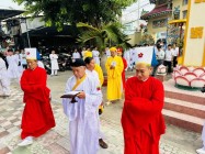LỄ BAN HÀNH HUẤN LỊNH BỔ NHIỆM CHỨC SẮC HÀNH ĐẠO CHO BAN ĐẠI DIỆN HỘI THÁNH CAO ĐÀI TTTN TẠI TỈNH TIỀN GIANG