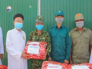 TẶNG QUÀ CHO BỘ ĐỘI BIÊN PHÒNG HUYỆN CHÂU THÀNH TỈNH TÂY NINH