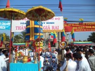 LỄ AN VỊ THÁNH TƯỢNG THIÊN NHÃN THÁNH THẤT GIÁ RAI, TỈNH BẠC LIÊU