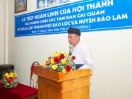 LỄ BAN HÀNH HUẤN LỊNH BỔ NHIỆM TÂN BAN CAI QUẢN HỌ ĐẠO LIÊN THÀNH PHỐ BẢO LỘC VÀ HUYỆN BẢO LÂM, TỈNH LÂM ĐỒNG