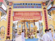 LỄ KHÁNH THÀNH THÁNH THẤT HỌ ĐẠO LIÊN XÃ LỢI THUẬN – THỊ TRẤN BẾN CẦU, HUYỆN BẾN CẦU, TỈNH TÂY NINH