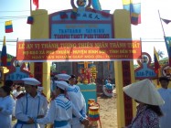 LỄ AN VỊ THÁNH TƯỢNG THIÊN NHÃN THÁNH THẤT  HỌ ĐẠO PHÚ THUẬN - HUYỆN BÌNH ĐẠI - TỈNH BẾN TRE