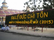 ĐẠI LỄ VÍA ĐỨC CHÍ TÔN NĂM ẤT MÙI 2015