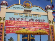 LỄ KHỞI CÔNG XÂY DỰNG ĐIỆN THỜ PHẬT MẪU HỌ ĐẠO NINH PHƯỚC TỈNH TÂY NINH 