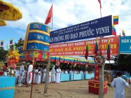 LỄ KHỞI CÔNG XÂY DỰNG THÁNH THẤT HỌ ĐẠO  XÃ PHƯỚC VINH HUYỆN CHÂU THÀNH TỈNH TÂY NINH