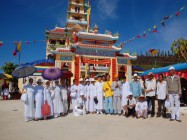 HỌ ĐẠO SÀIGÒN LÀM CÔNG TÁC TỪ THIỆN Ở HUYỆN ĐẢO LÝ SƠN, QUẢNG NGÃI