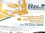 PRESENTATION ON CAODAISM AT THE INTERNATIONAL CONFERENCE ON NEW RELIGIONS AT THE UNIVERSITY OF BORDEAUX, FRANCE