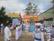 LỄ AN VỊ  THÁNH TƯỢNG THIÊN NHÃN HỌ ĐẠO XÃ TRÀ VONG, HUYỆN TÂN BIÊN,  TỈNH TÂY NINH
