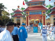 LỄ KHÁNH THÀNH THÁNH THẤT HỌ ĐẠO XÃ HẬU THẠNH ĐÔNG  HUYỆN TÂN THẠNH TỈNH LONG AN 