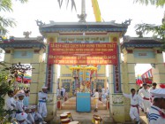 LỄ KHỞI CÔNG XÂY DỰNG THÁNH THẤT LỘC HÒA, HUYỆN LONG HỒ, TĨNH VĨNH LONG