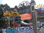 LỄ AN VỊ THÁNH TƯỢNG THIÊN NHÃN THÁNH THẤT HỌ ĐẠO XÃ HIỆP THẠNH, HUYỆN GÒ DẦU TỈNH TÂY NINH 