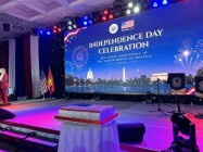 CAO DAI ATTENDS THE 250TH ANNIVERSARY CELEBRATION OF THE UNITED STATES' INDEPENDENCE DAY IN HO CHI MINH CITY